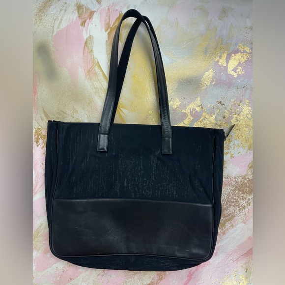 Jil Sander black laptop book expandable tote bag - Picture 3 of 15